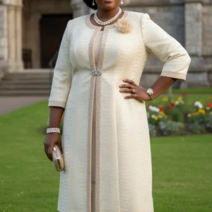 C913-1#Long Church Dress