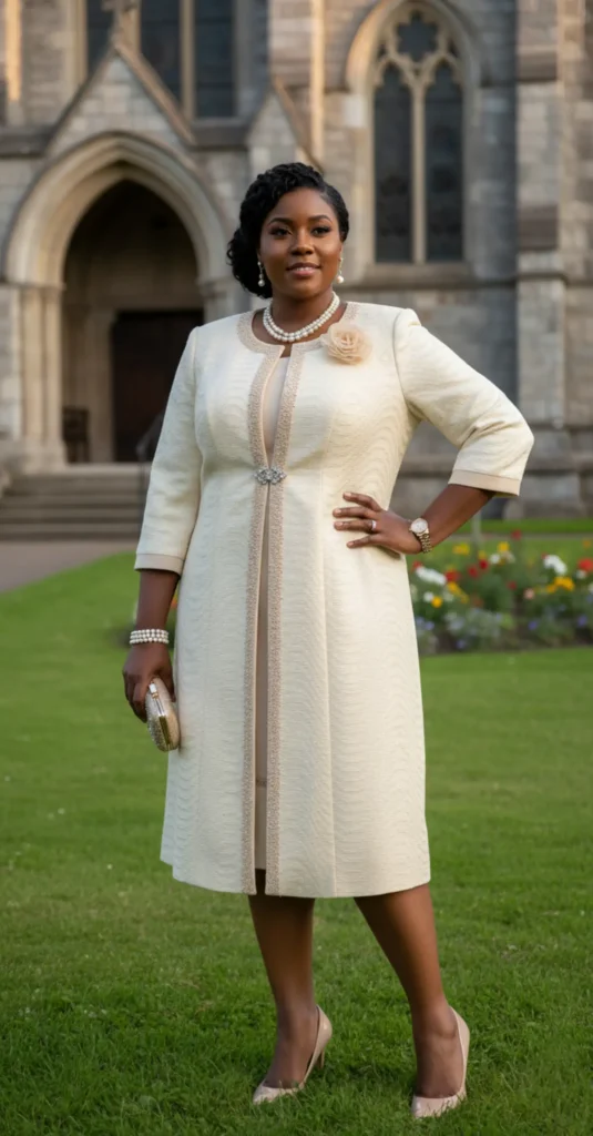 C913-1#Long Church Dress