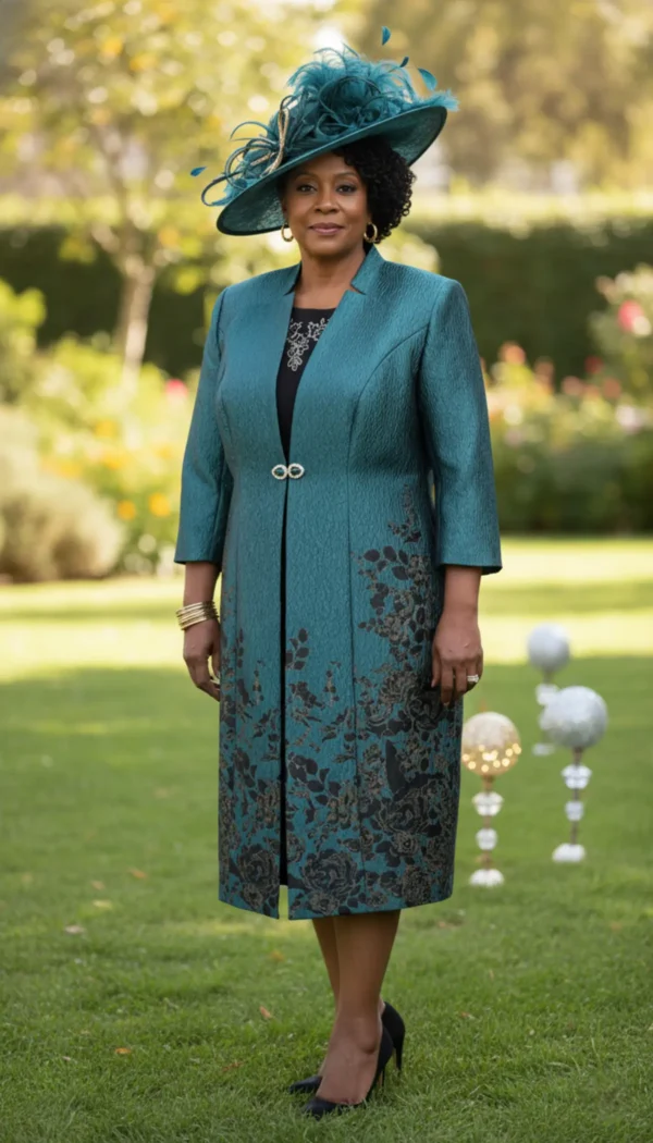 RL154# Long Church Dress