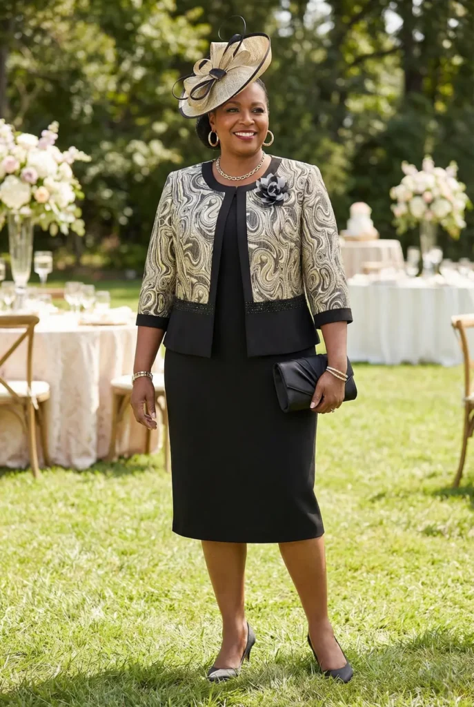 V754# Short Church Dress